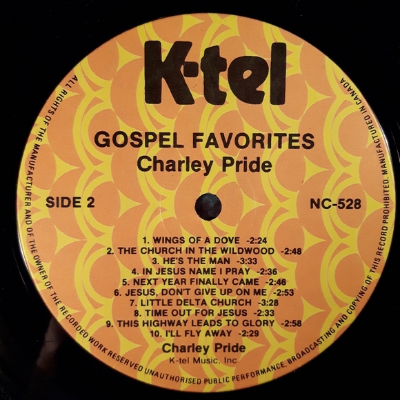 Charley Pride - Sings The Truth - Vinyl LP Record - Picture 4 of 4